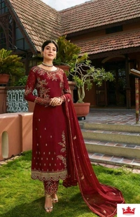 Alisha Attractive Semi-Stitched Suits